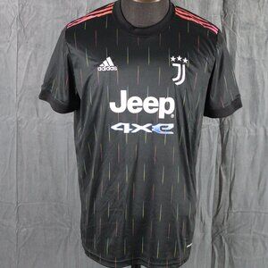 uventus Soccer Jersey - 2021 Away Jersey by Adidas - Men's Extra-Large